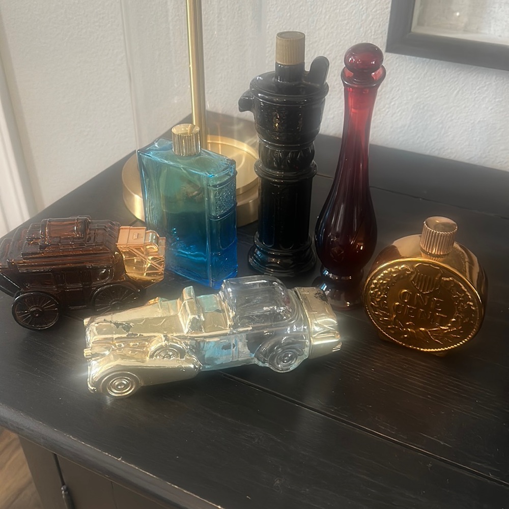 Vintage Avon Cologne Bottles